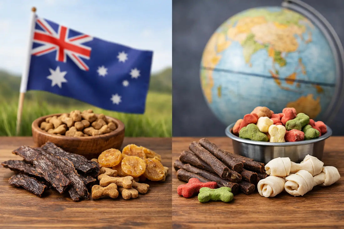 Australian Made Dog Treats vs Imported Treats
